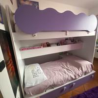 Letto a castello bambina