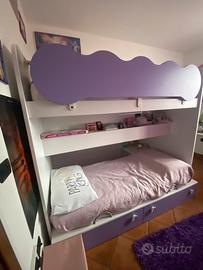 Letto a castello bambina