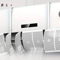 Pannello regolabile per condizionatore