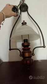 Lampadario a sospensione vintage