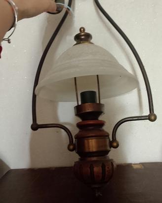 Lampadario a sospensione vintage