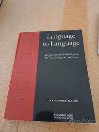 language to language.  taylor