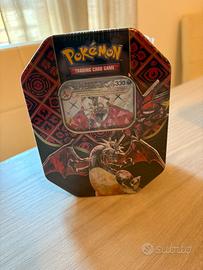 Tin charizard destino di paldea