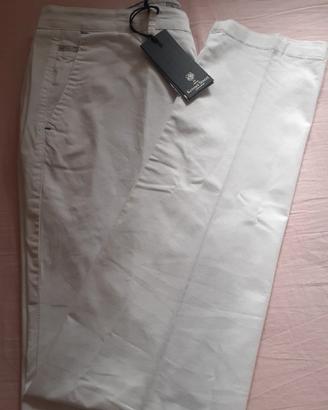 pantaloni bianco kennet street taglia 52