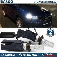 Lampade LED H7 per Skoda KAROQ Luci Bianche CANbus