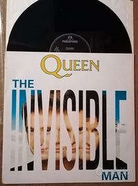 QUEEN THE INVISIBLE MAN Vinile 12 /45 Rpm 1989