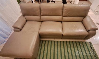 Divano in pelle 3 posti 