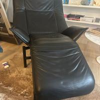 Poltrona vintage in pelle