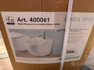 Bidet nuovo con rubinetto