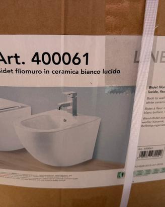 Bidet nuovo con rubinetto