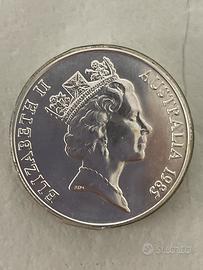 1985 10$ australiani argento
