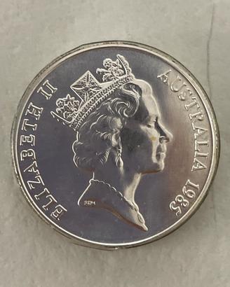 1985 10$ australiani argento