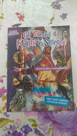 Libro Gli adesivi di Maghi e Streghe nuovo