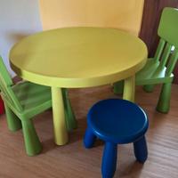Tavolo e sedie Mammut Ikea