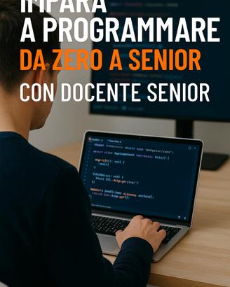 Diventa Programmatore: da Zero a Professionista