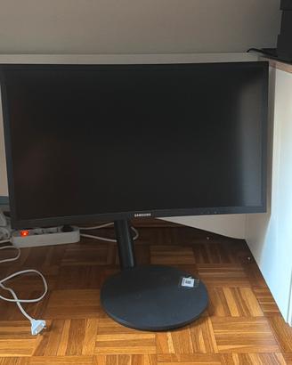 Monitor samsung curvo 24 pollici