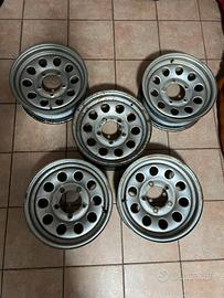 5 Cerchi originali Suzuki per Samurai 1993