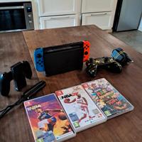 nintendo switch quasi nuova con accessori 