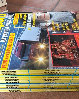 tuttotrasporti rivista camion iveco scania 2002