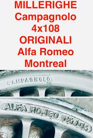 Montreal ORIGINALI cerchi in lega 6,5x14 4x108