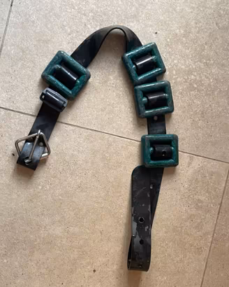 Cintura sub marsigliese con. 4 kg zavorra mimetica