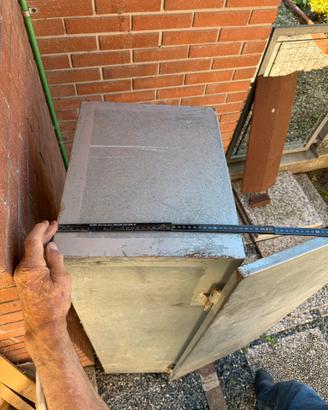Cassone zincato x pick up con lucchetto
