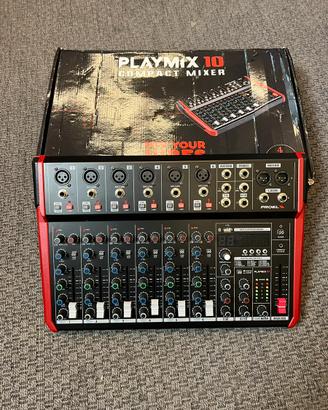 Proel mixer playmix10 come nuovo garanzia