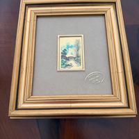 Quadretti in foglia d’oro 23k