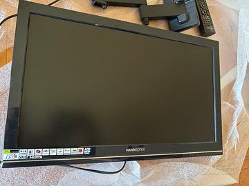 Tv Led 24” Hannspree con staffa da muro