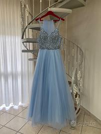 Elegante vestito da cerimonia Impero