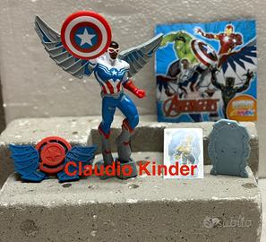 Kinder Maxi Sorpresa 2025 Marvel Capitan America