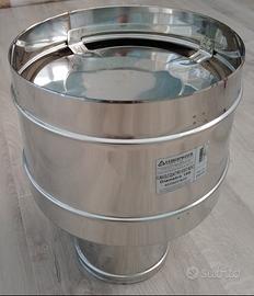 comignolo in acciaio