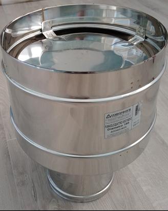 comignolo in acciaio