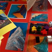 Gioco dell'Oca sull'alpinismo.