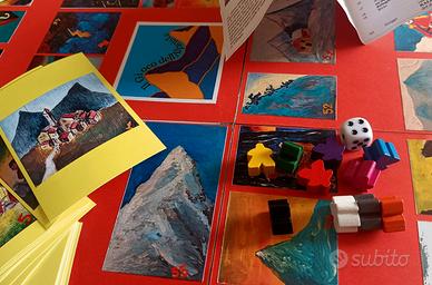 Gioco dell'Oca sull'alpinismo.