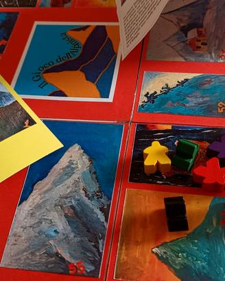 Gioco dell'Oca sull'alpinismo.