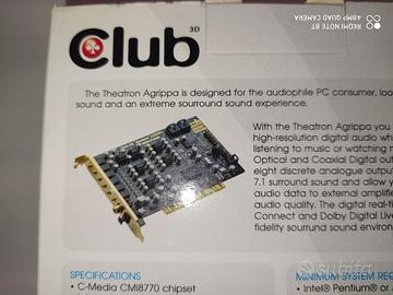 Scheda Audio Theatron Agrippa DTS 7.1