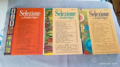 3 RIVISTE 1966 SELEZIONE READERS DIGEST