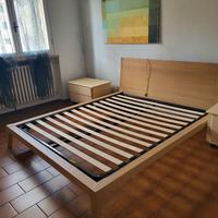 Letto matrimoniale legno