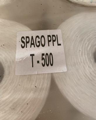 Spago bianco ppl t500