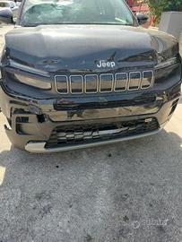 Jeep Avenger elettrica incidentata