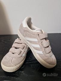 Scarpe Adidas Gazelle rosa da bimba taglia 25,5