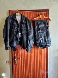 Giacca e Pantaloni in pelle Dainese