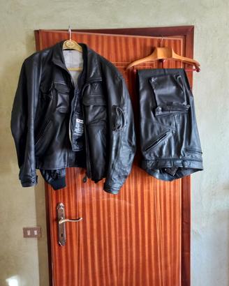 Giacca e Pantaloni in pelle Dainese