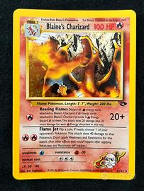 Pokemon Blaine's Charizard 2/132 Gym Challenge