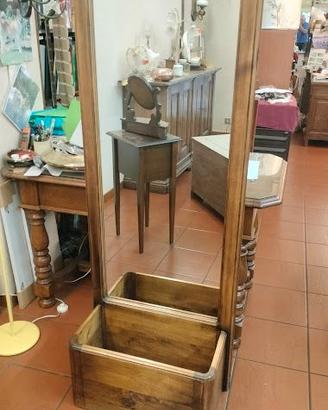SPECCHIERA CON CONTENITORE 65x32x180 NUOVA