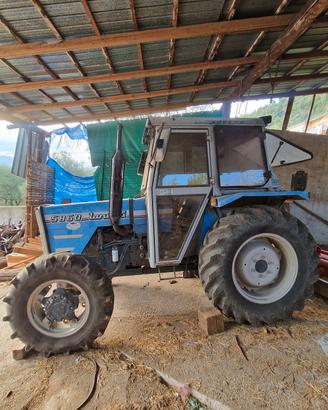 Trattore Landini 5860 (1990)+Trincia,Zappa,Aratro.
