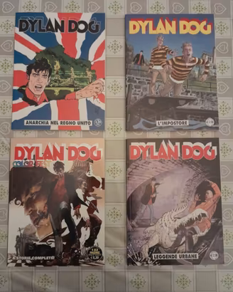 Lotto albi DYLAN DOG mensile + Color Fest