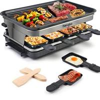 Raclette 8 Persone Piastra
