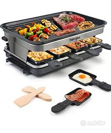 Raclette 8 Persone Piastra